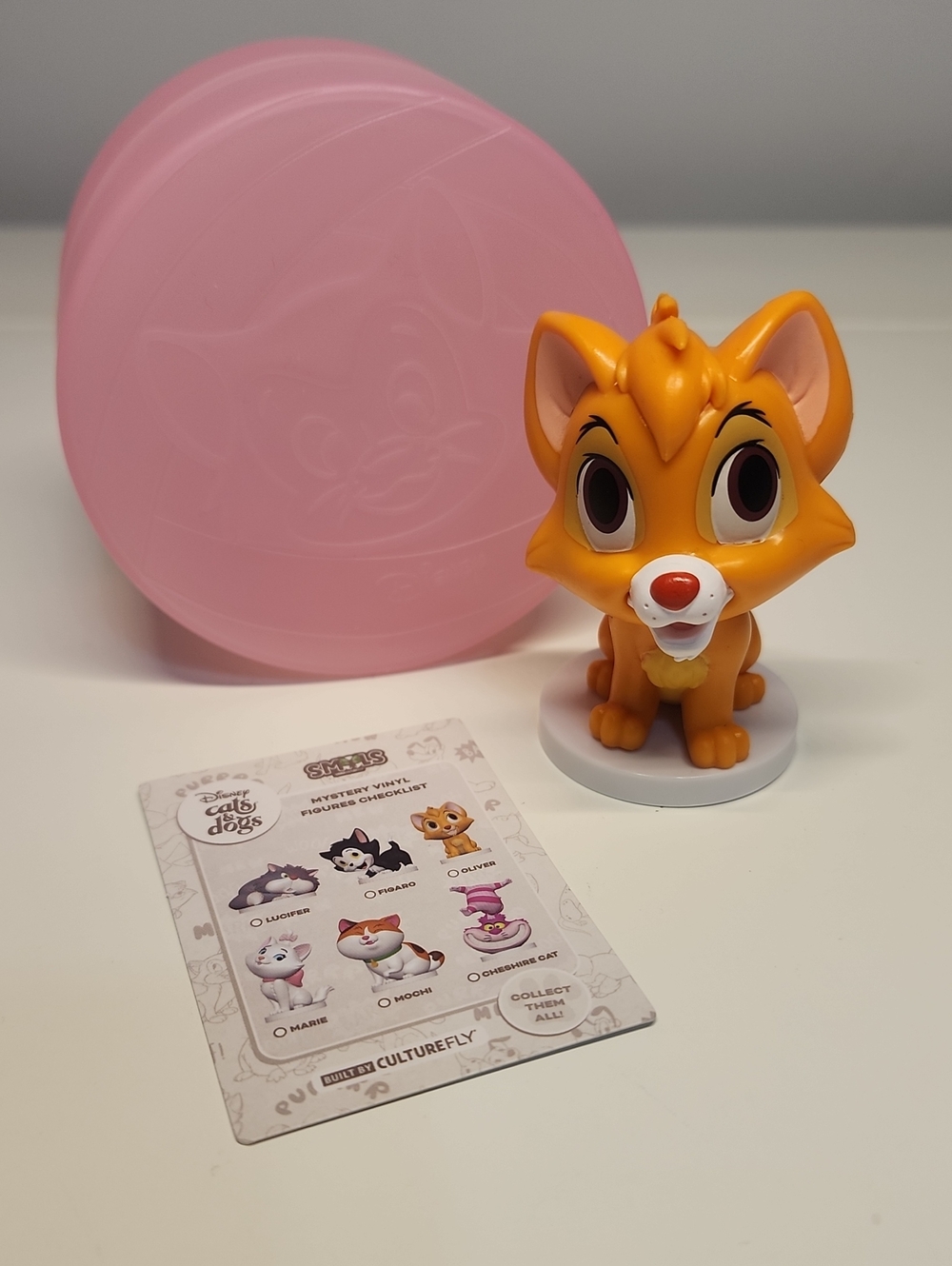 Disney Cats Oliver Vinyl Figure Blind Box By CULTUREFLY
